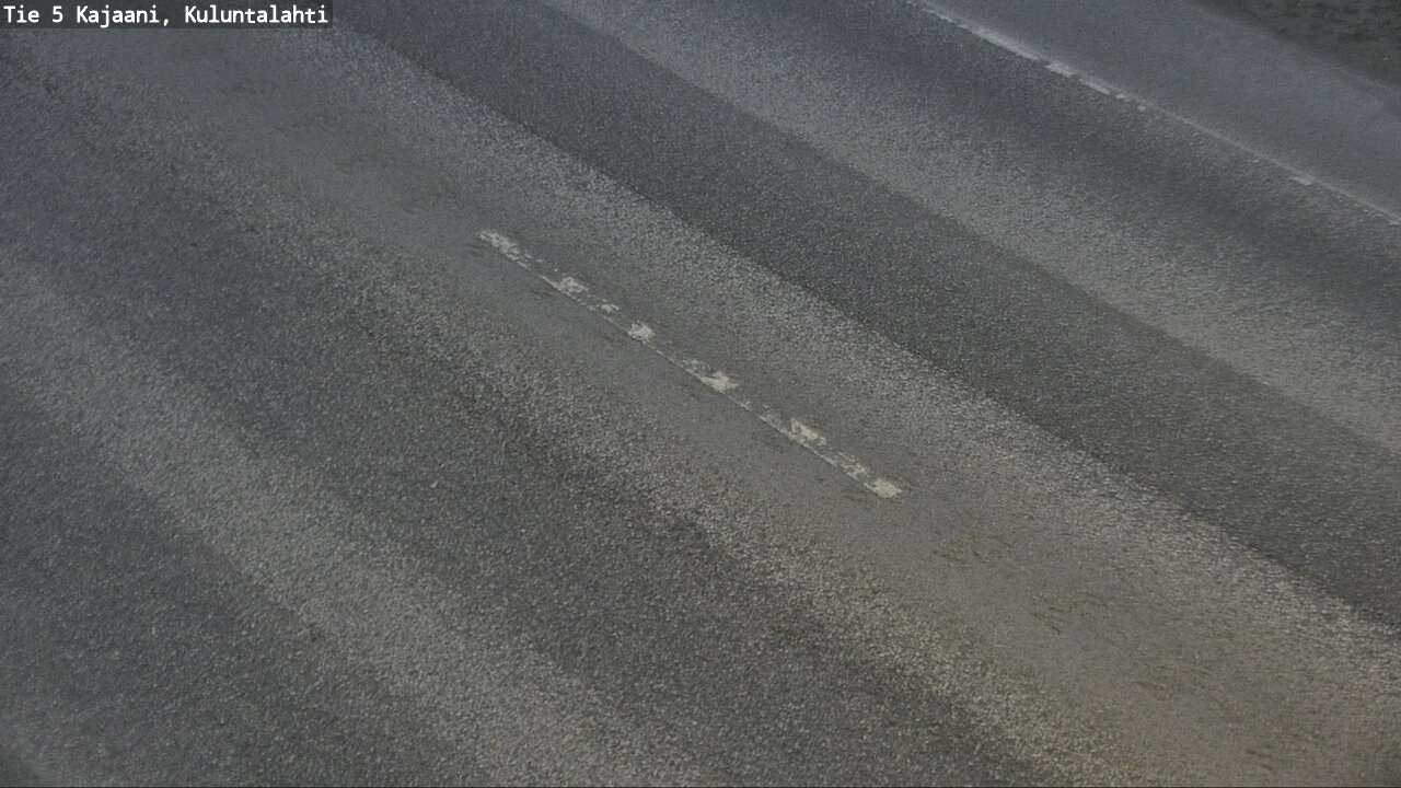 Weather Camera Image Väg 5 Kajaani, Kuluntalahti, Kajaani, Kainuu