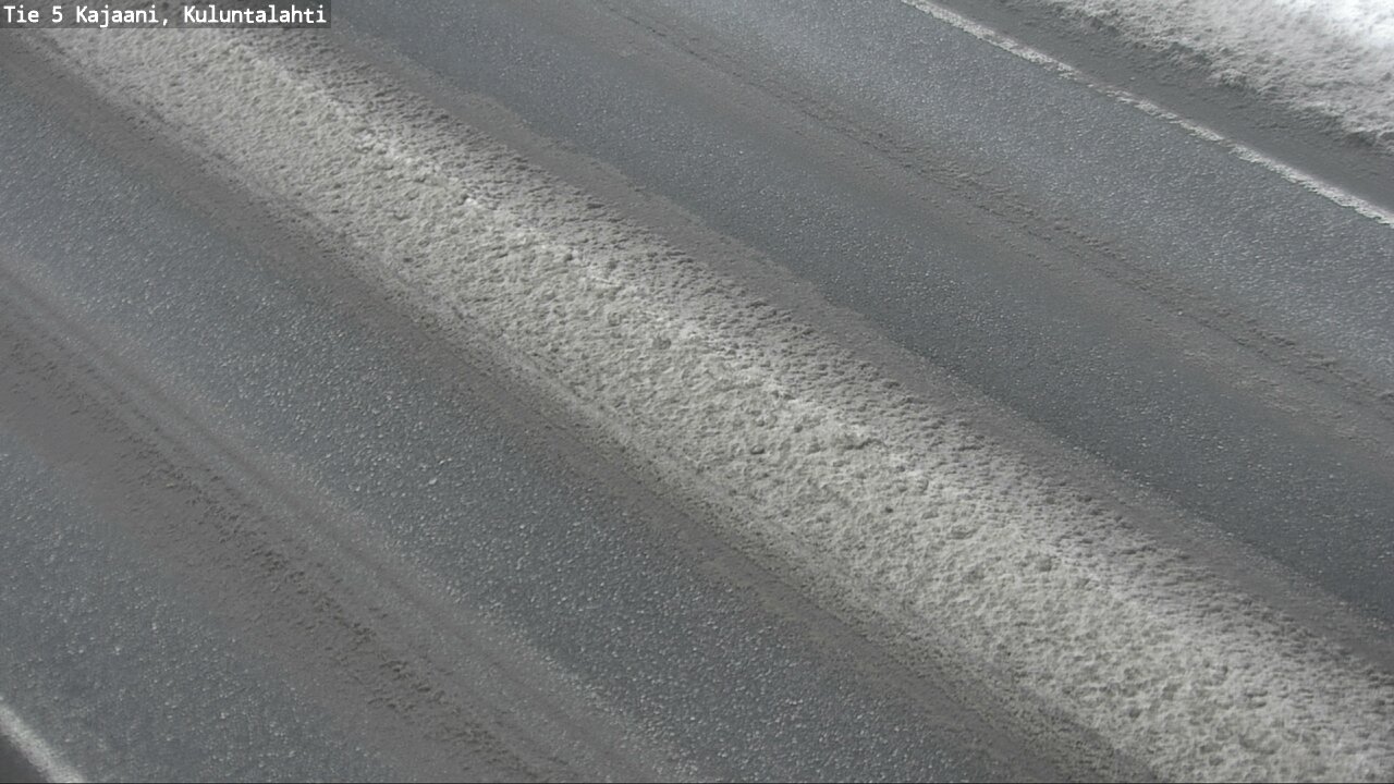 Weather Camera Image Väg 5 Kajaani, Kuluntalahti, Kajaani, Kainuu