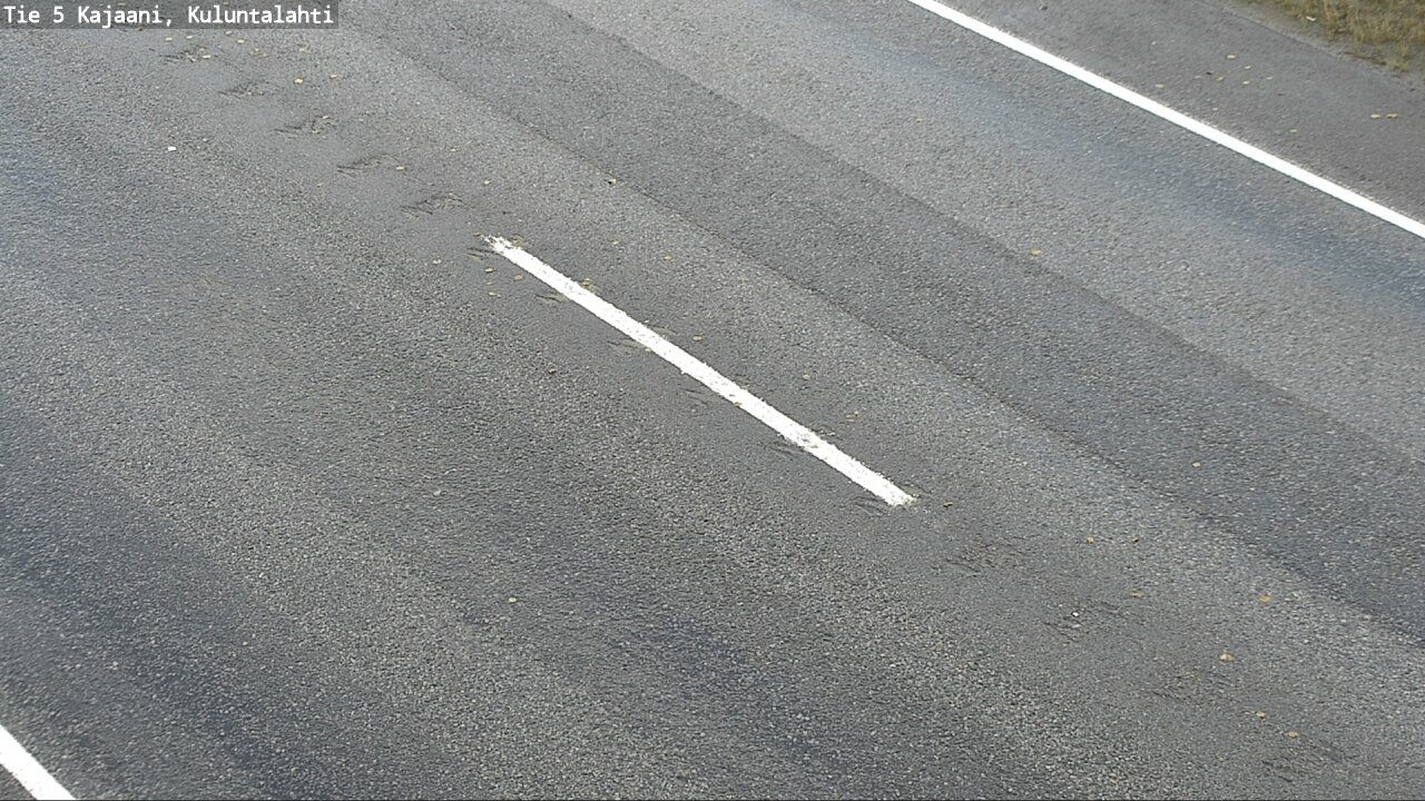 Weather Camera Image Road 5 Kajaani, Kuluntalahti, Kajaani, Kainuu