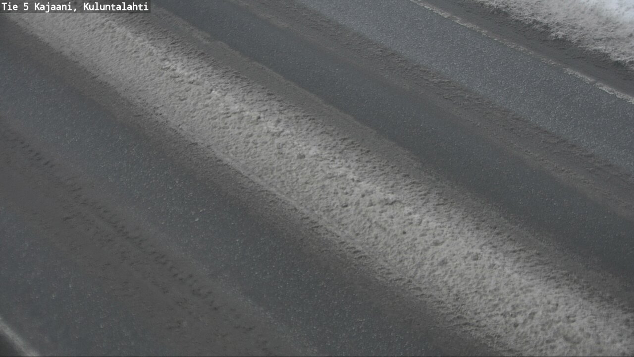Weather Camera Image Väg 5 Kajaani, Kuluntalahti, Kajaani, Kainuu