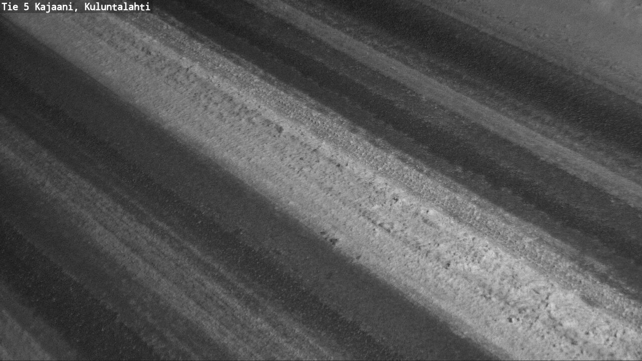 Weather Camera Image Väg 5 Kajaani, Kuluntalahti, Kajaani, Kainuu