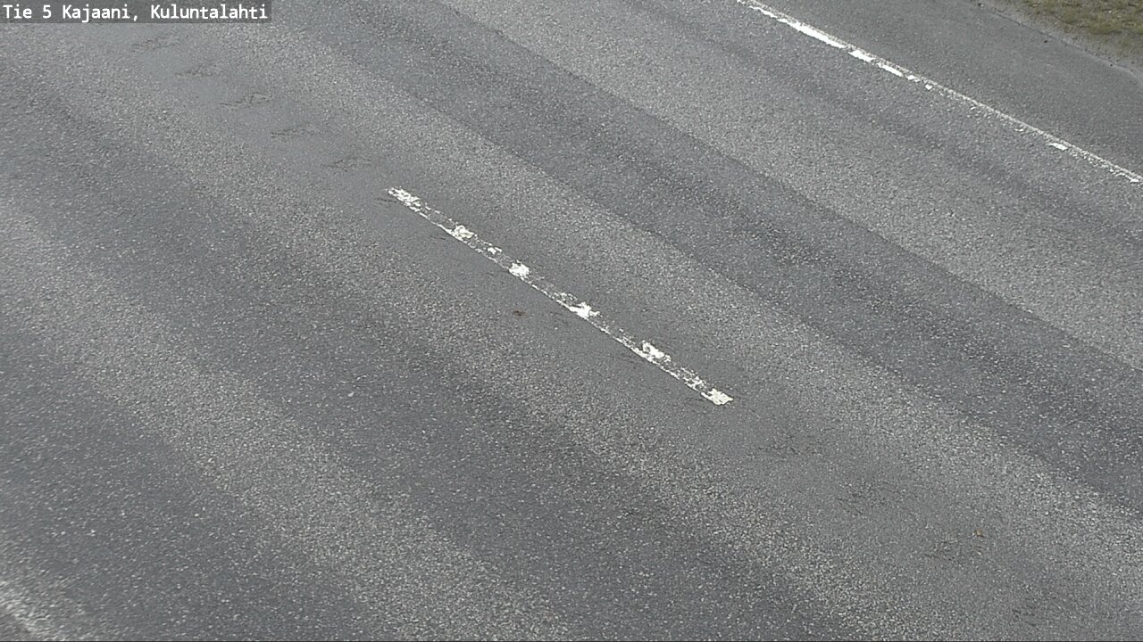 Weather Camera Image Väg 5 Kajaani, Kuluntalahti, Kajaani, Kainuu
