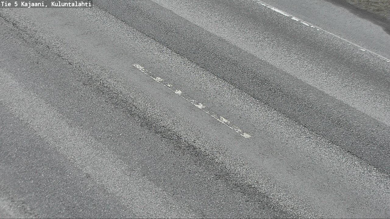 Weather Camera Image Väg 5 Kajaani, Kuluntalahti, Kajaani, Kainuu