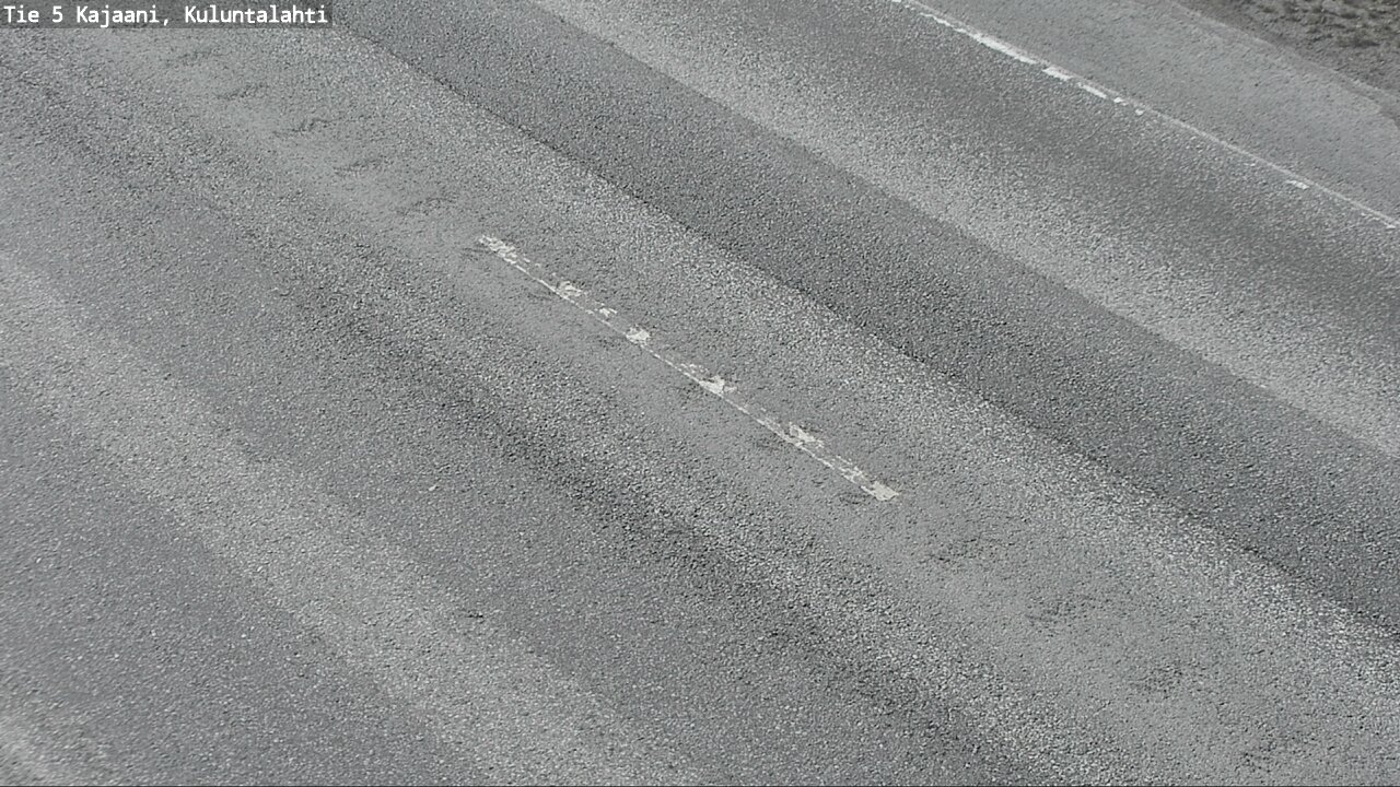 Weather Camera Image Väg 5 Kajaani, Kuluntalahti, Kajaani, Kainuu