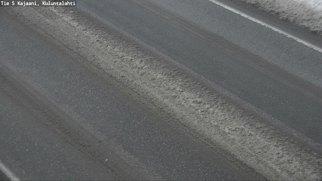 Weather Camera Image Road 5 Kajaani, Kuluntalahti, Kajaani, Kainuu