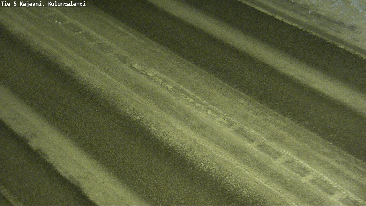 Weather Camera Image Väg 5 Kajaani, Kuluntalahti, Kajaani, Kainuu