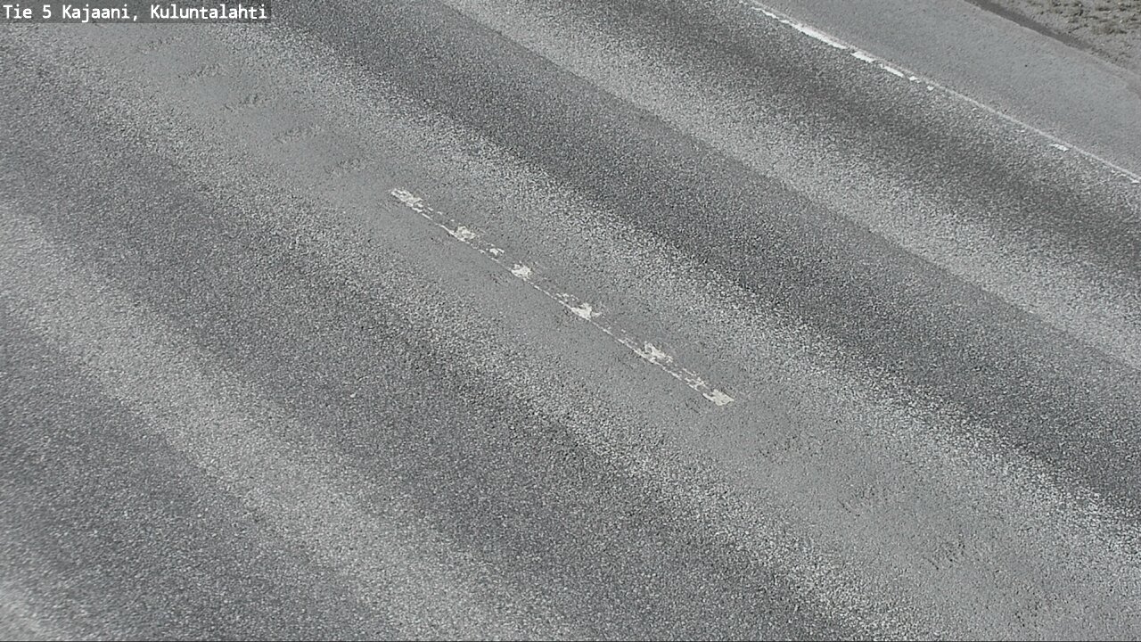 Weather Camera Image Väg 5 Kajaani, Kuluntalahti, Kajaani, Kainuu