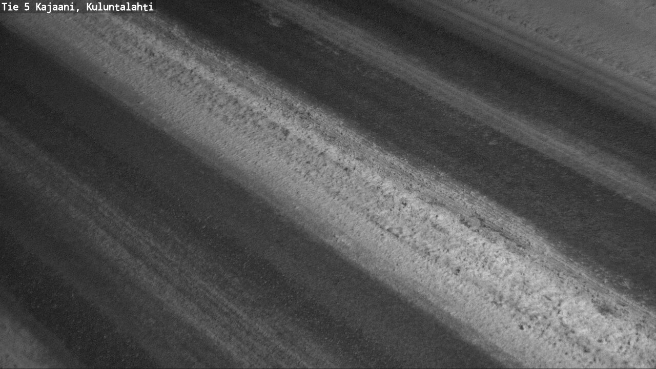 Weather Camera Image Väg 5 Kajaani, Kuluntalahti, Kajaani, Kainuu