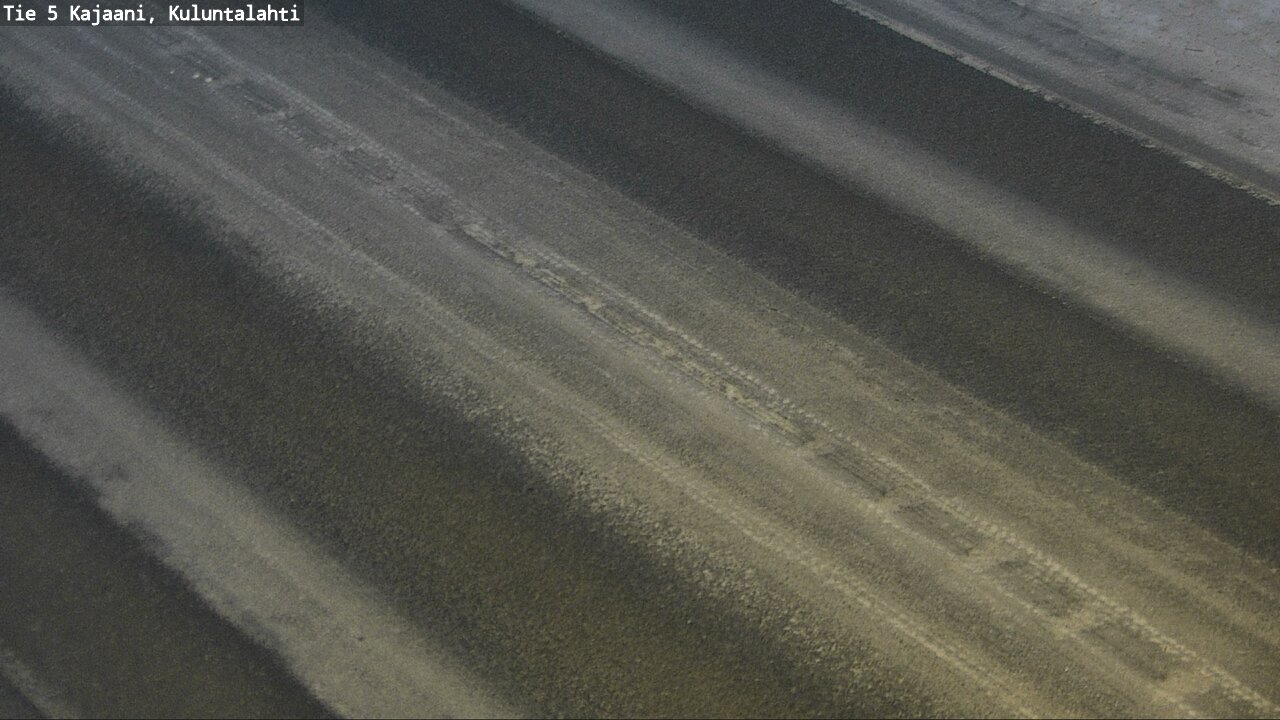 Weather Camera Image Väg 5 Kajaani, Kuluntalahti, Kajaani, Kainuu