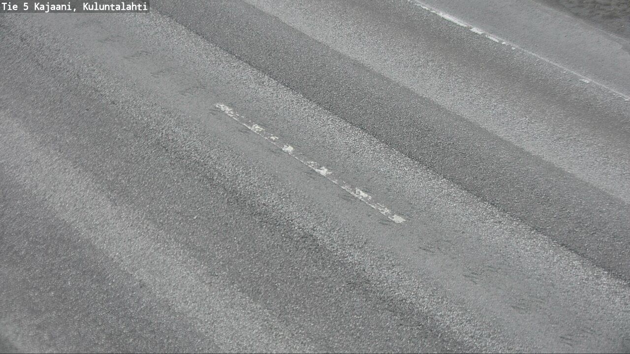 Weather Camera Image Väg 5 Kajaani, Kuluntalahti, Kajaani, Kainuu