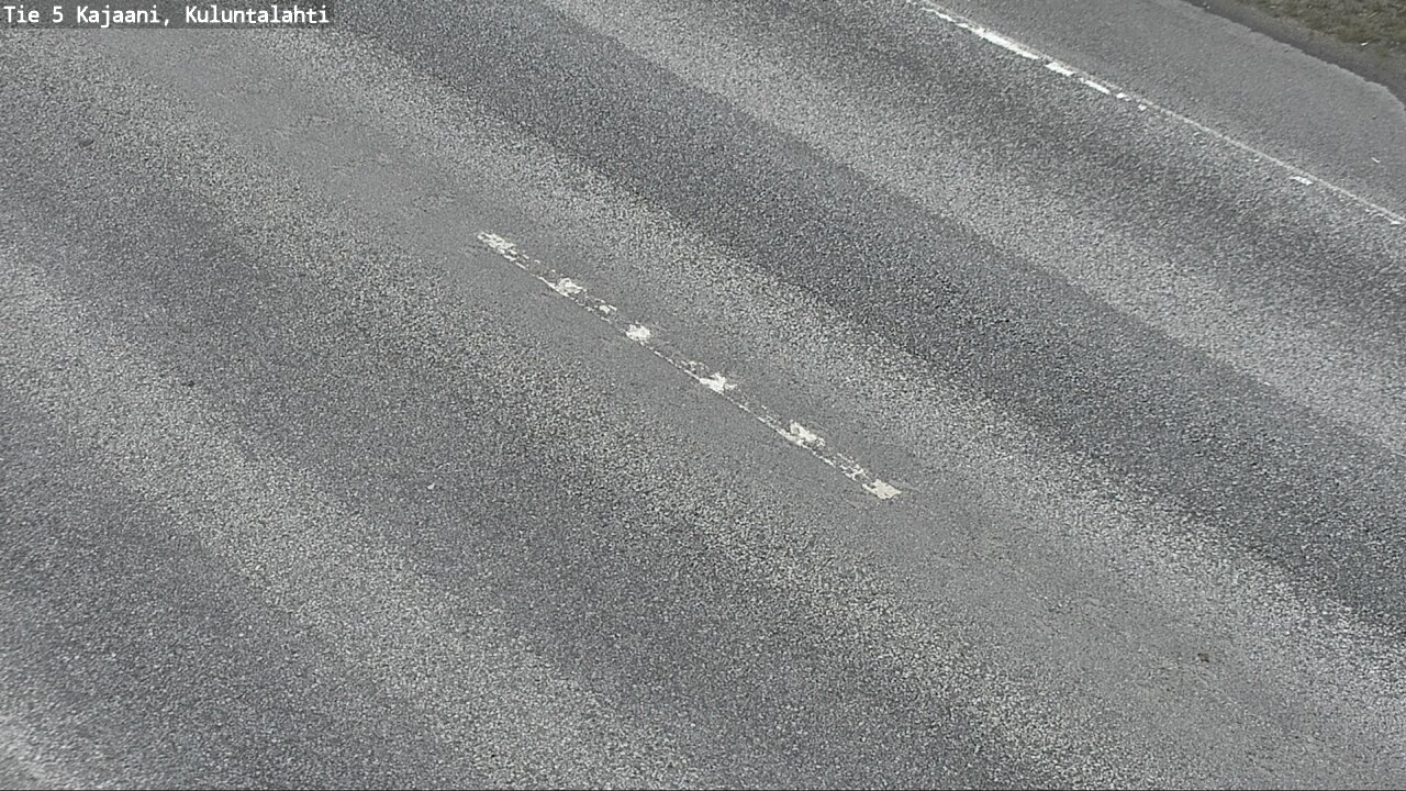 Weather Camera Image Väg 5 Kajaani, Kuluntalahti, Kajaani, Kainuu