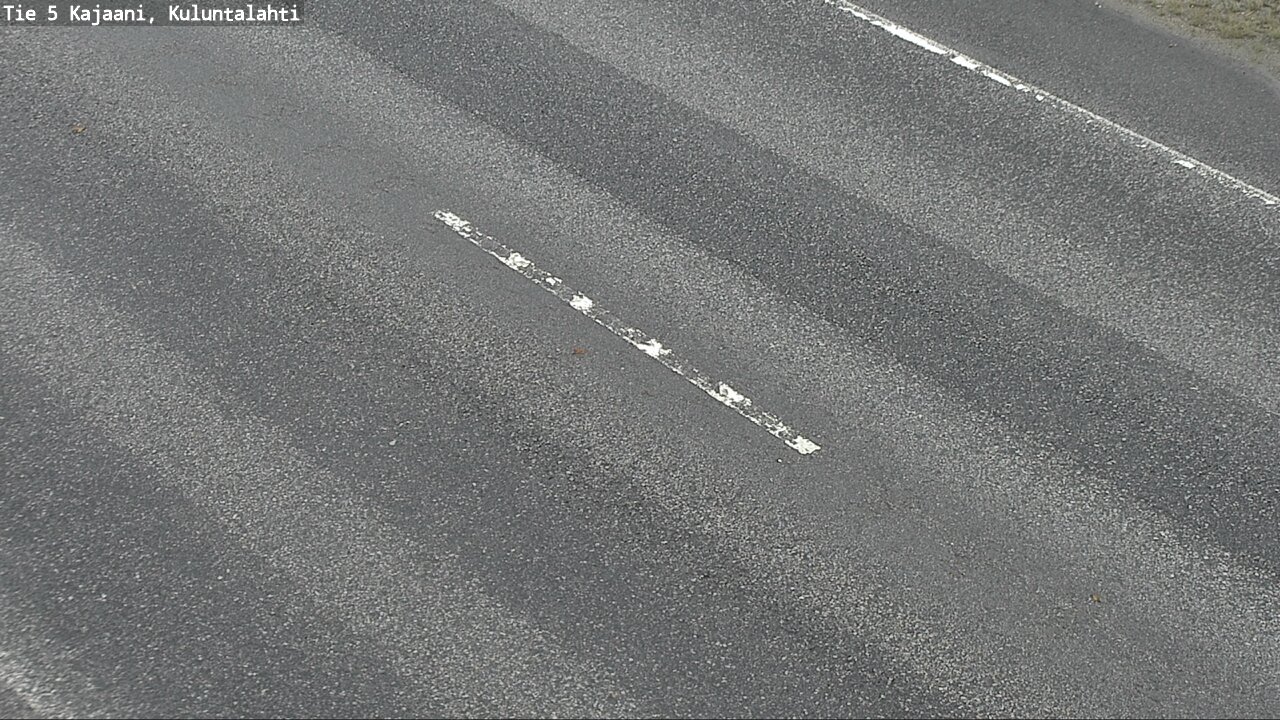 Weather Camera Image Väg 5 Kajaani, Kuluntalahti, Kajaani, Kainuu