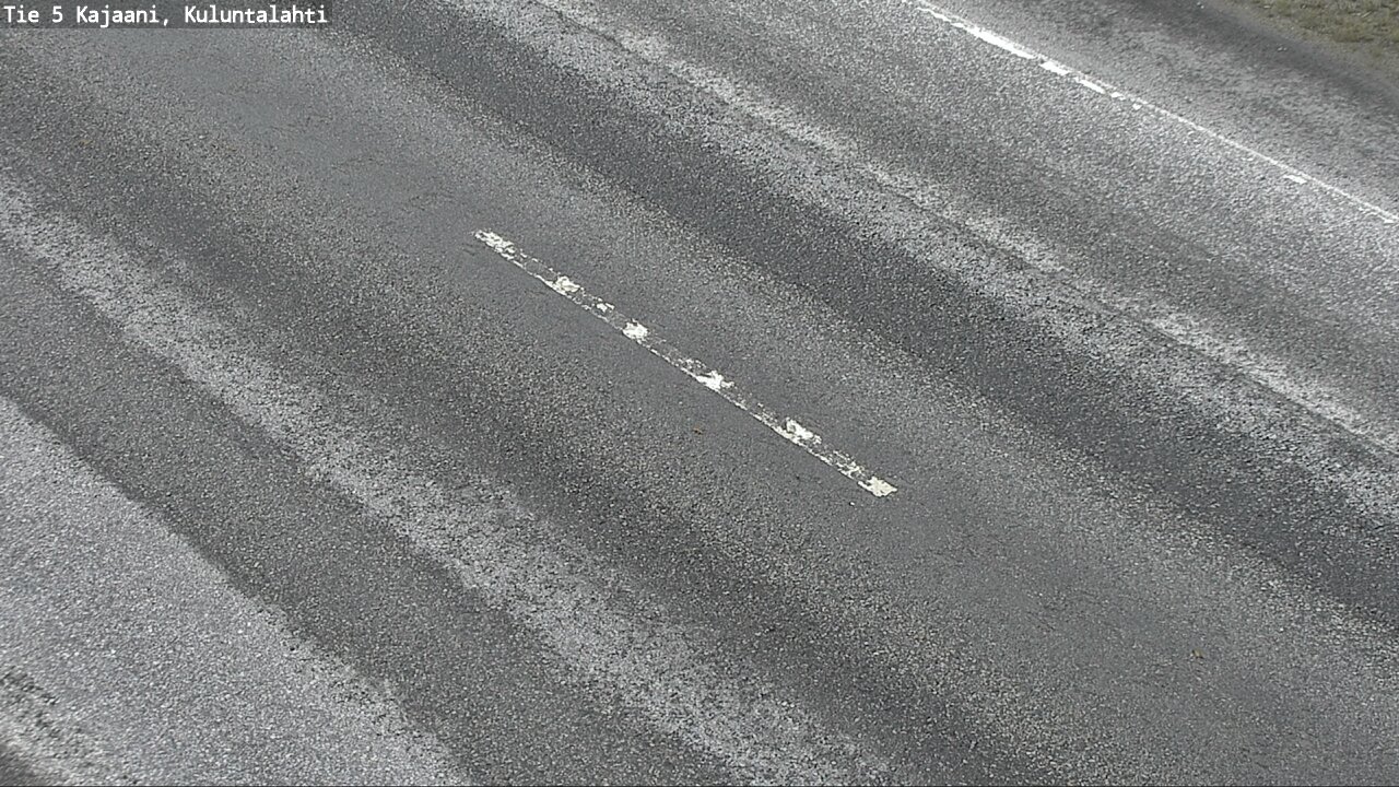 Weather Camera Image Väg 5 Kajaani, Kuluntalahti, Kajaani, Kainuu