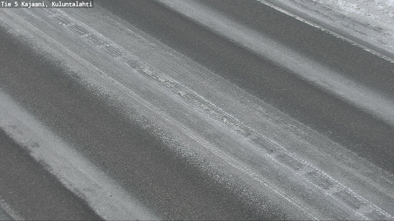 Weather Camera Image Väg 5 Kajaani, Kuluntalahti, Kajaani, Kainuu