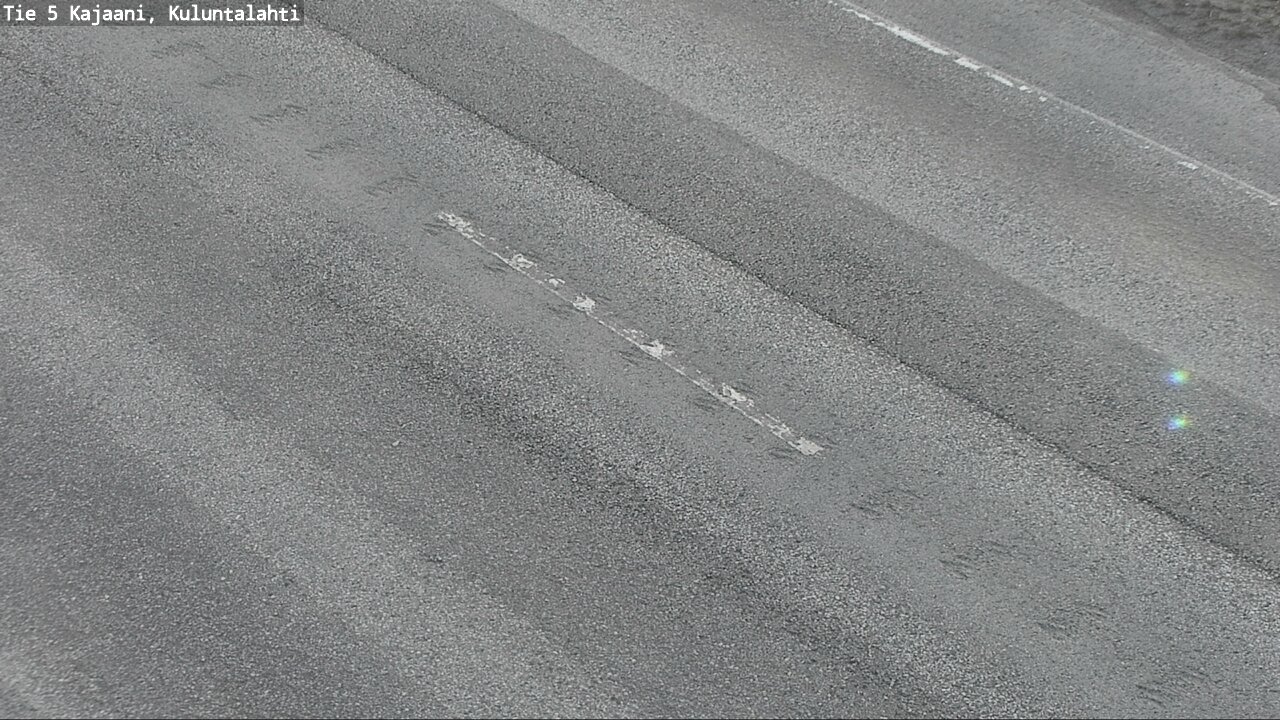 Weather Camera Image Väg 5 Kajaani, Kuluntalahti, Kajaani, Kainuu