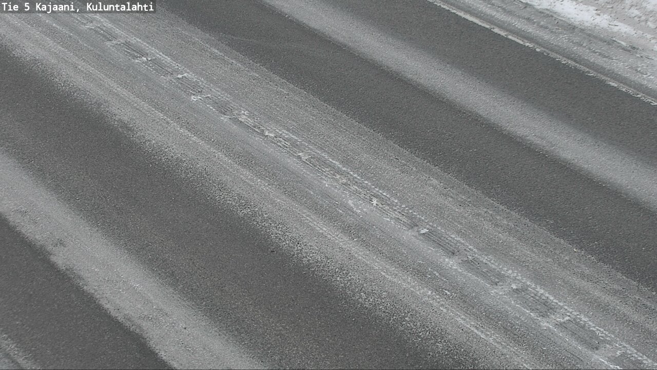 Weather Camera Image Väg 5 Kajaani, Kuluntalahti, Kajaani, Kainuu