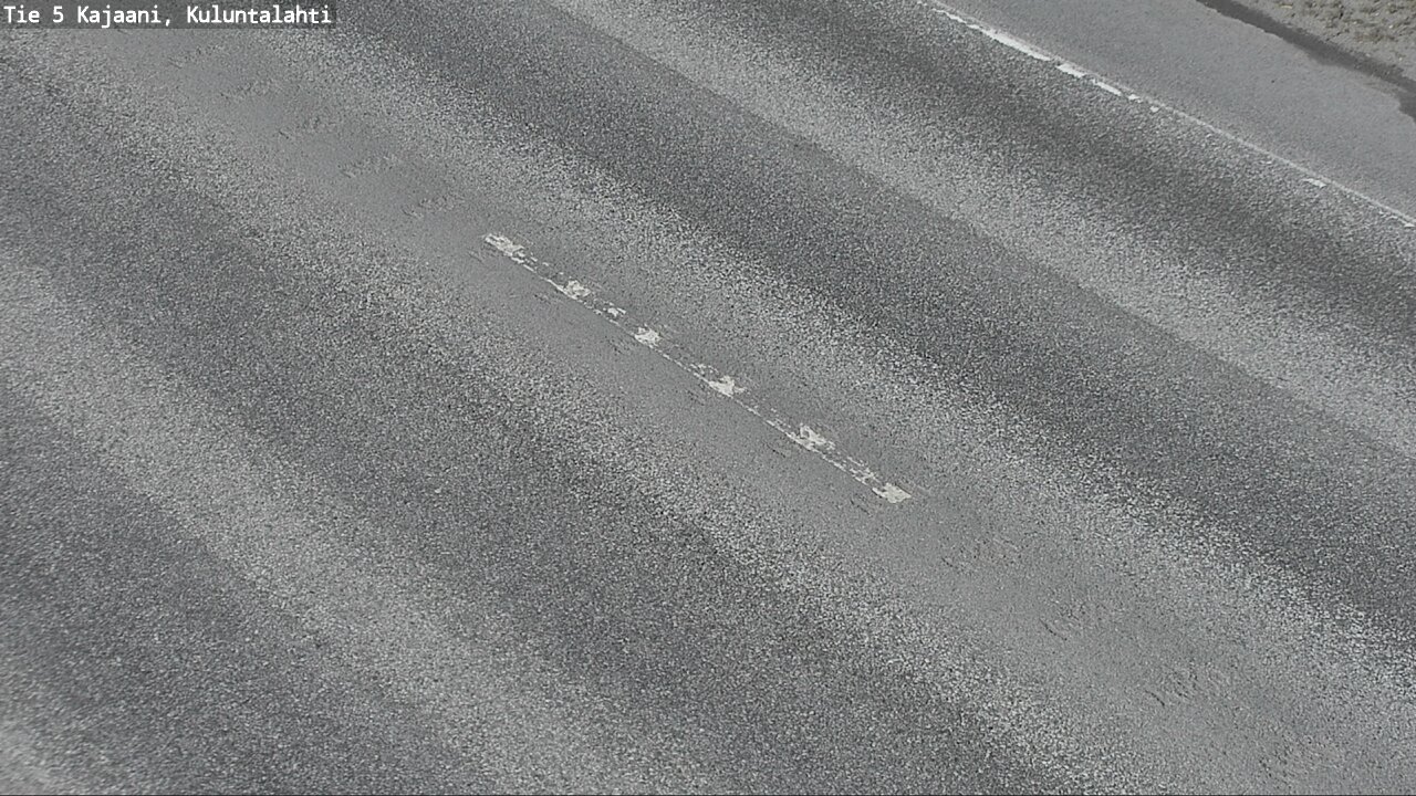 Weather Camera Image Väg 5 Kajaani, Kuluntalahti, Kajaani, Kainuu