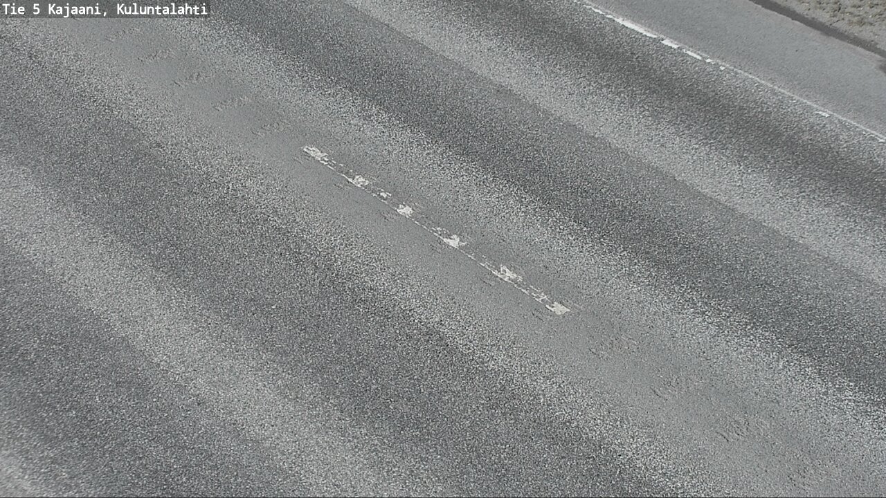 Weather Camera Image Väg 5 Kajaani, Kuluntalahti, Kajaani, Kainuu