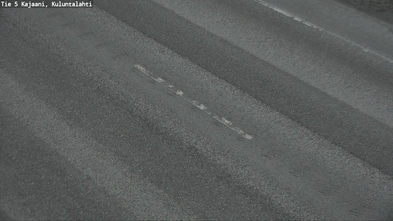 Weather Camera Image Väg 5 Kajaani, Kuluntalahti, Kajaani, Kainuu