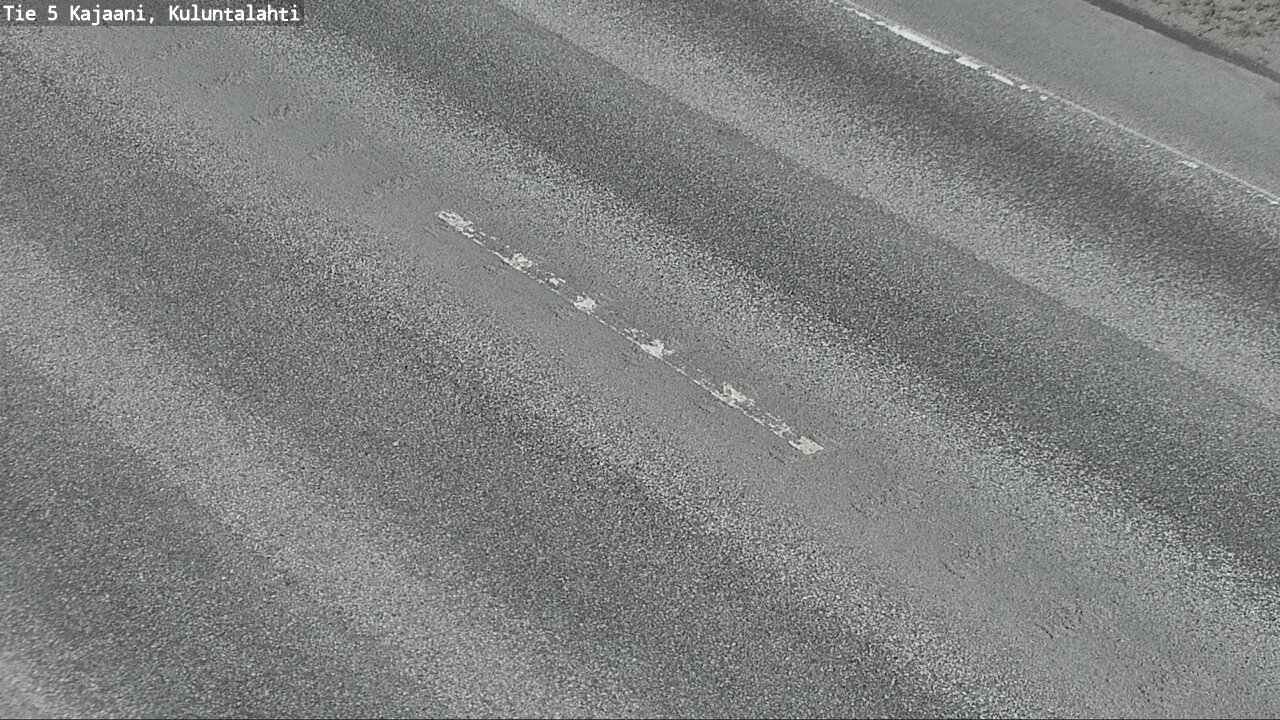 Weather Camera Image Väg 5 Kajaani, Kuluntalahti, Kajaani, Kainuu