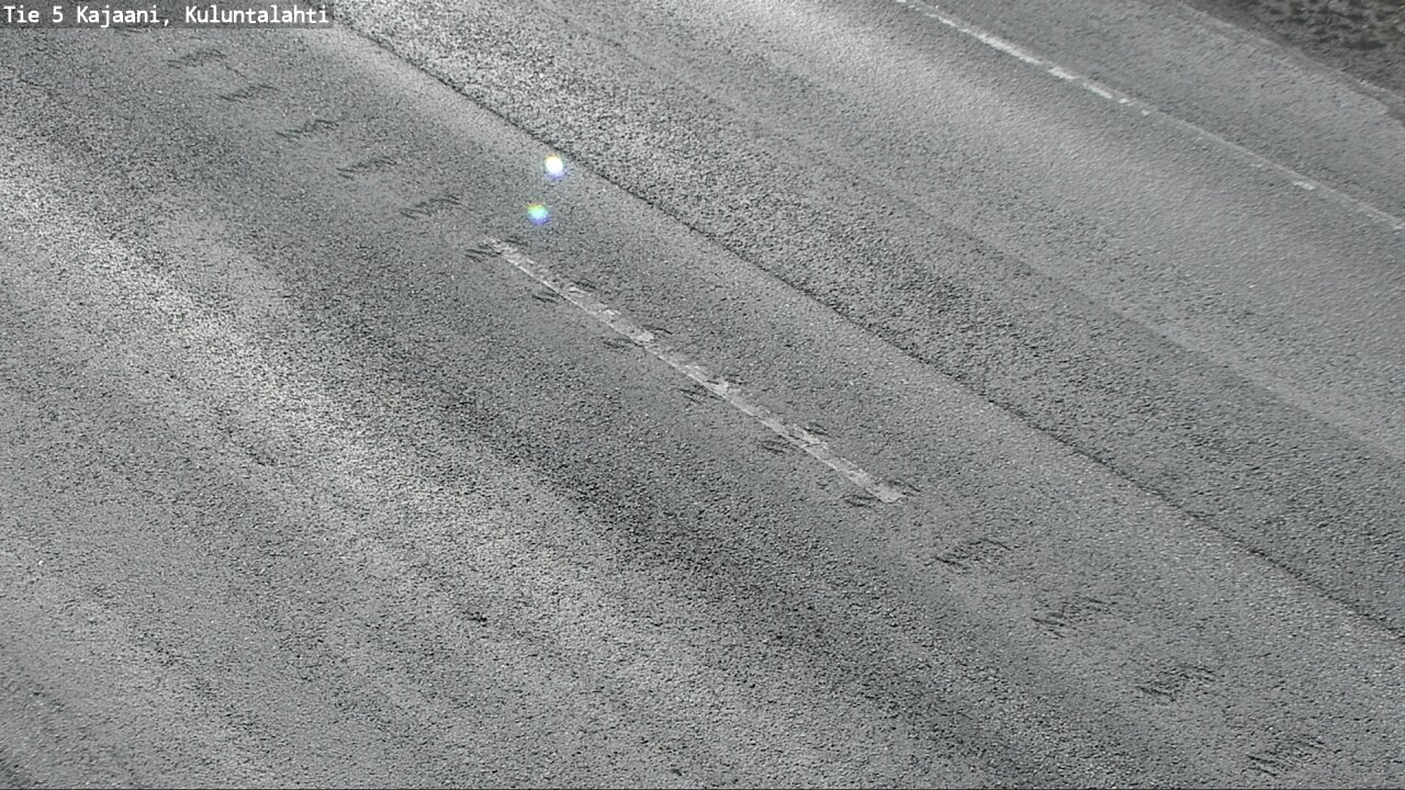 Weather Camera Image Väg 5 Kajaani, Kuluntalahti, Kajaani, Kainuu
