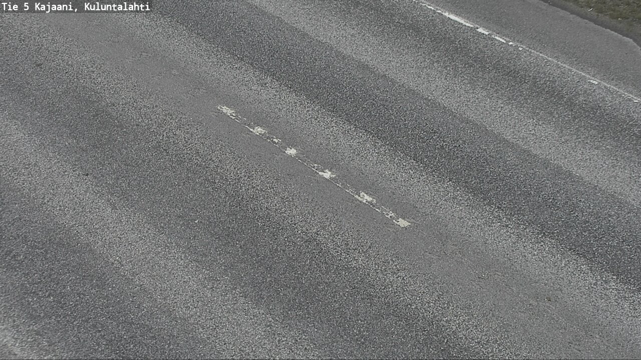 Weather Camera Image Road 5 Kajaani, Kuluntalahti, Kajaani, Kainuu