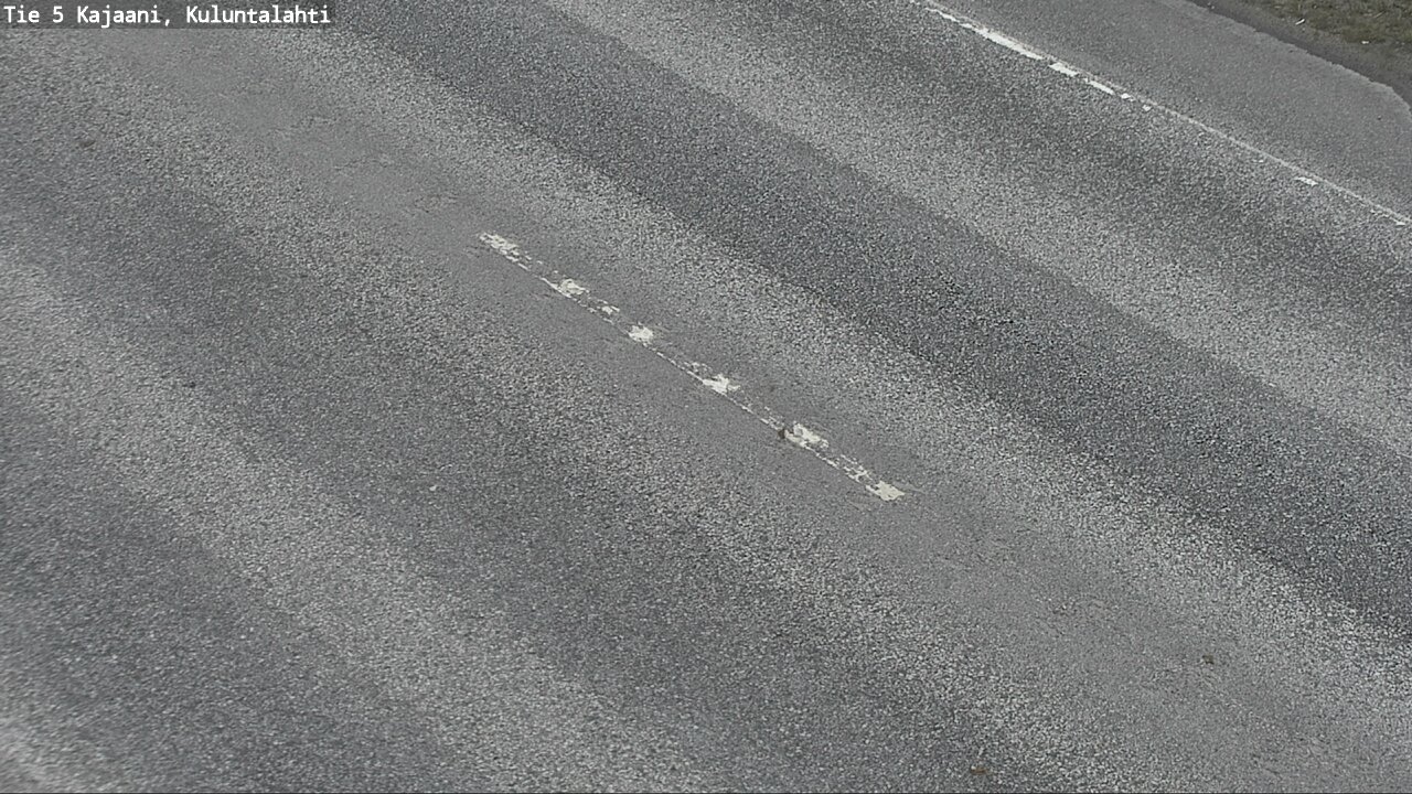 Weather Camera Image Väg 5 Kajaani, Kuluntalahti, Kajaani, Kainuu