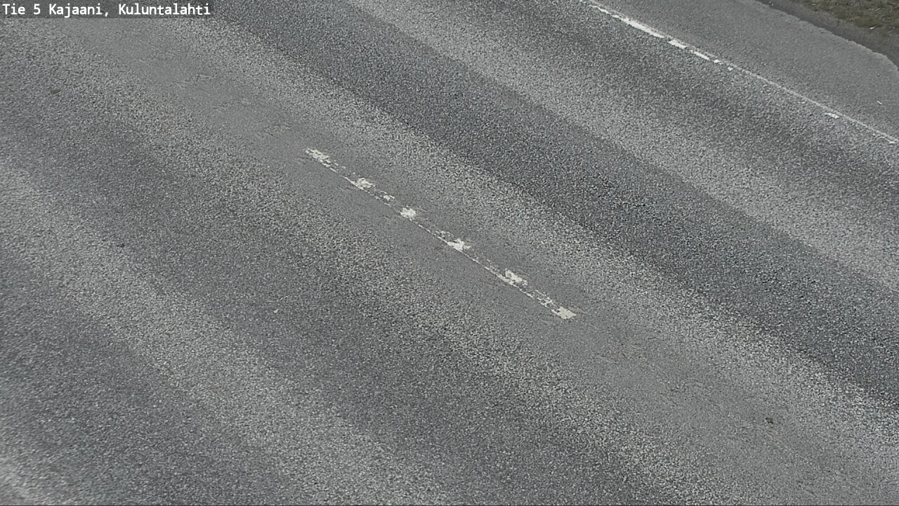 Weather Camera Image Väg 5 Kajaani, Kuluntalahti, Kajaani, Kainuu