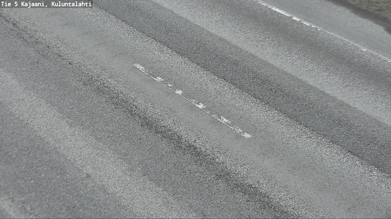 Weather Camera Image Väg 5 Kajaani, Kuluntalahti, Kajaani, Kainuu