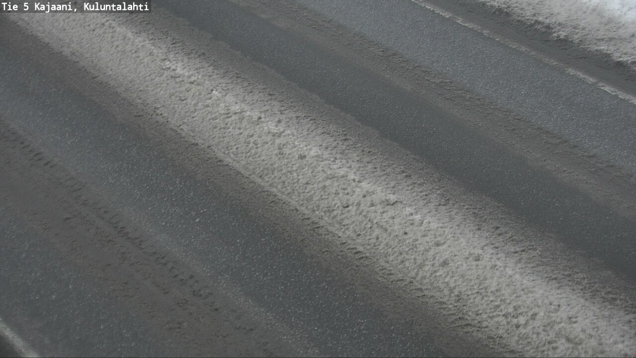 Weather Camera Image Väg 5 Kajaani, Kuluntalahti, Kajaani, Kainuu