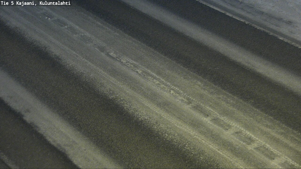 Weather Camera Image Väg 5 Kajaani, Kuluntalahti, Kajaani, Kainuu