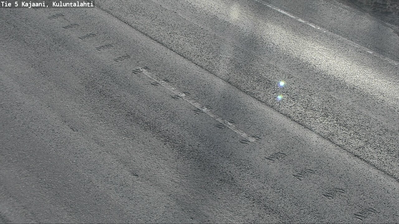 Weather Camera Image Väg 5 Kajaani, Kuluntalahti, Kajaani, Kainuu