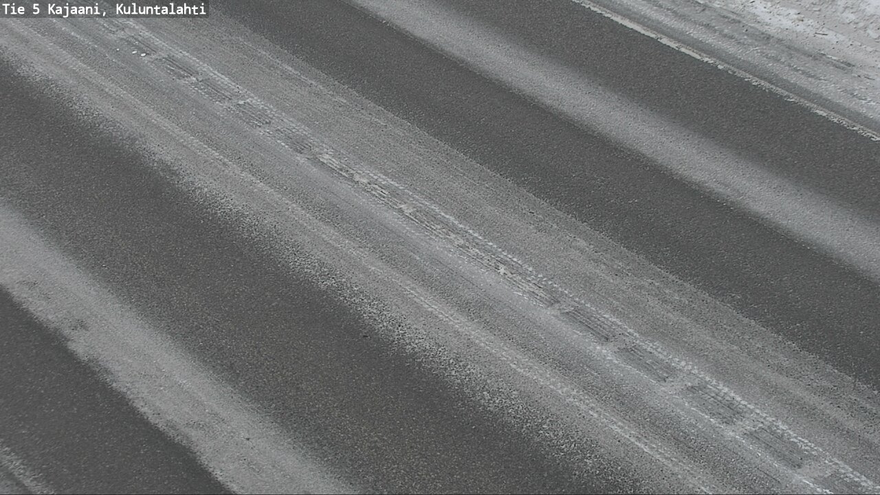 Weather Camera Image Väg 5 Kajaani, Kuluntalahti, Kajaani, Kainuu