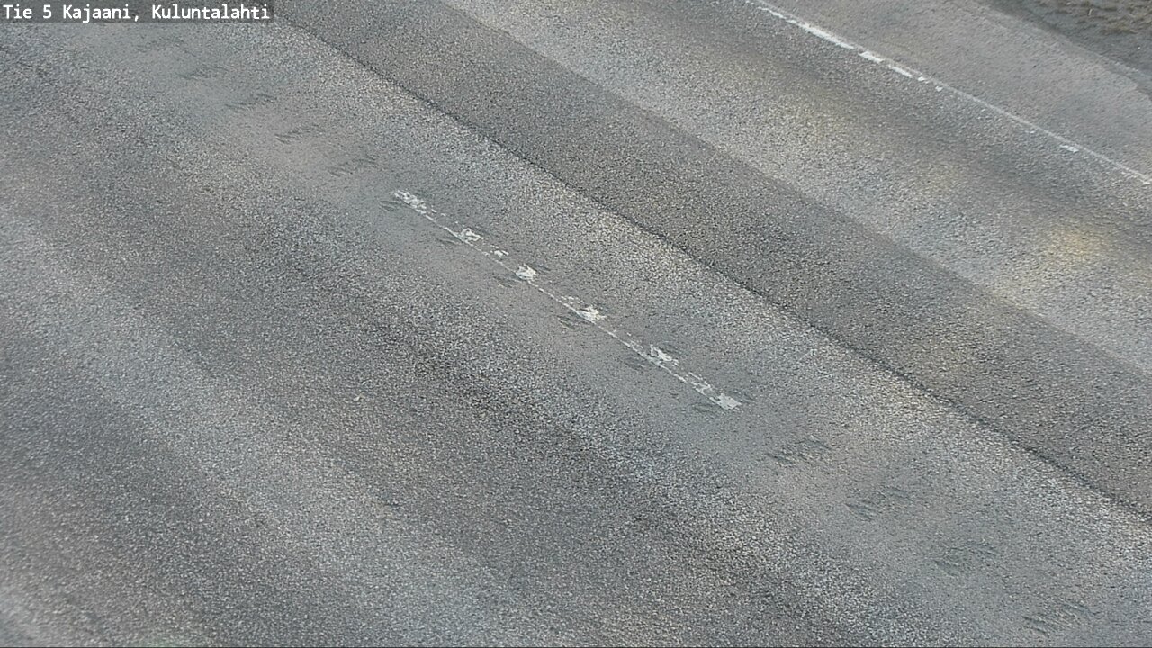 Weather Camera Image Väg 5 Kajaani, Kuluntalahti, Kajaani, Kainuu