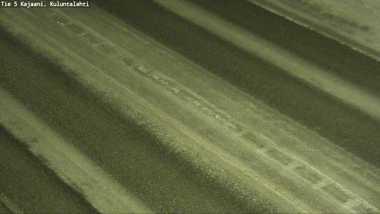 Weather Camera Image Väg 5 Kajaani, Kuluntalahti, Kajaani, Kainuu