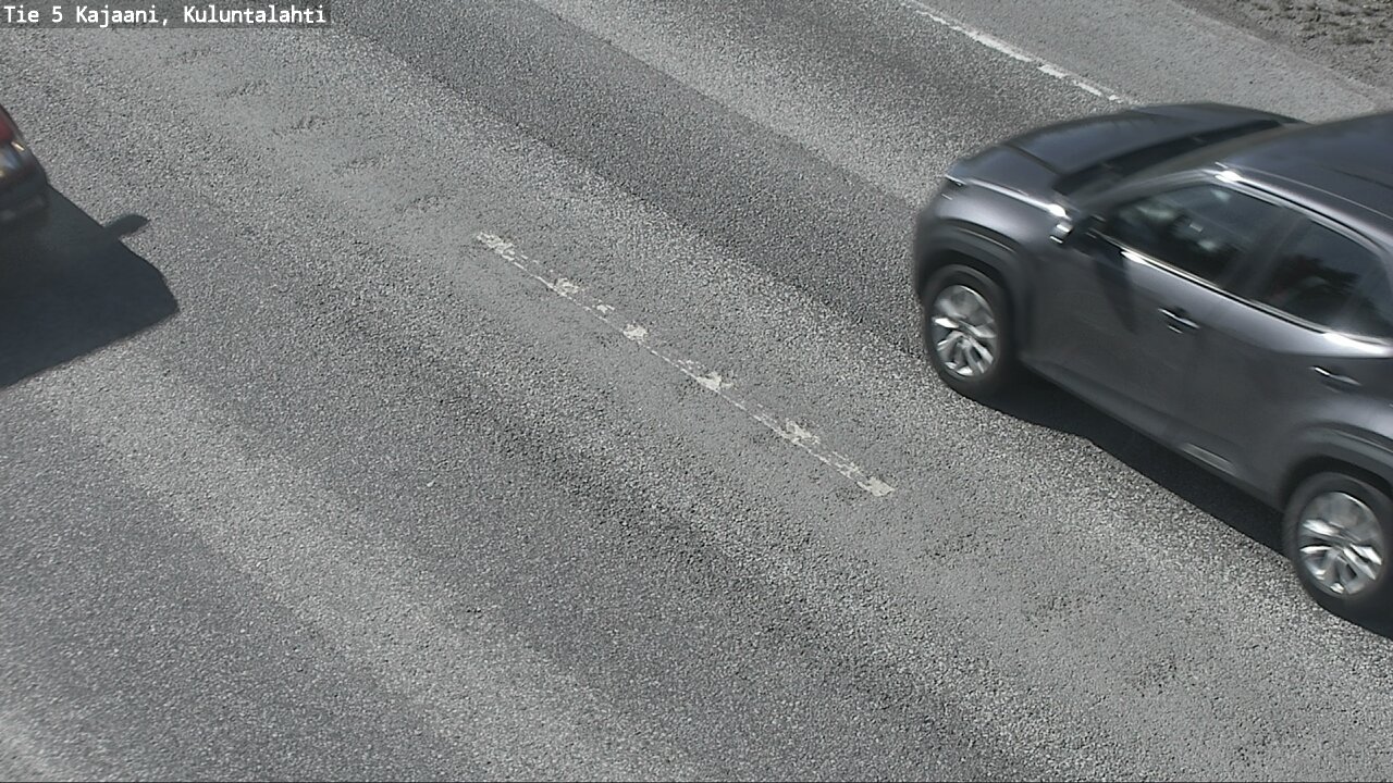 Weather Camera Image Väg 5 Kajaani, Kuluntalahti, Kajaani, Kainuu