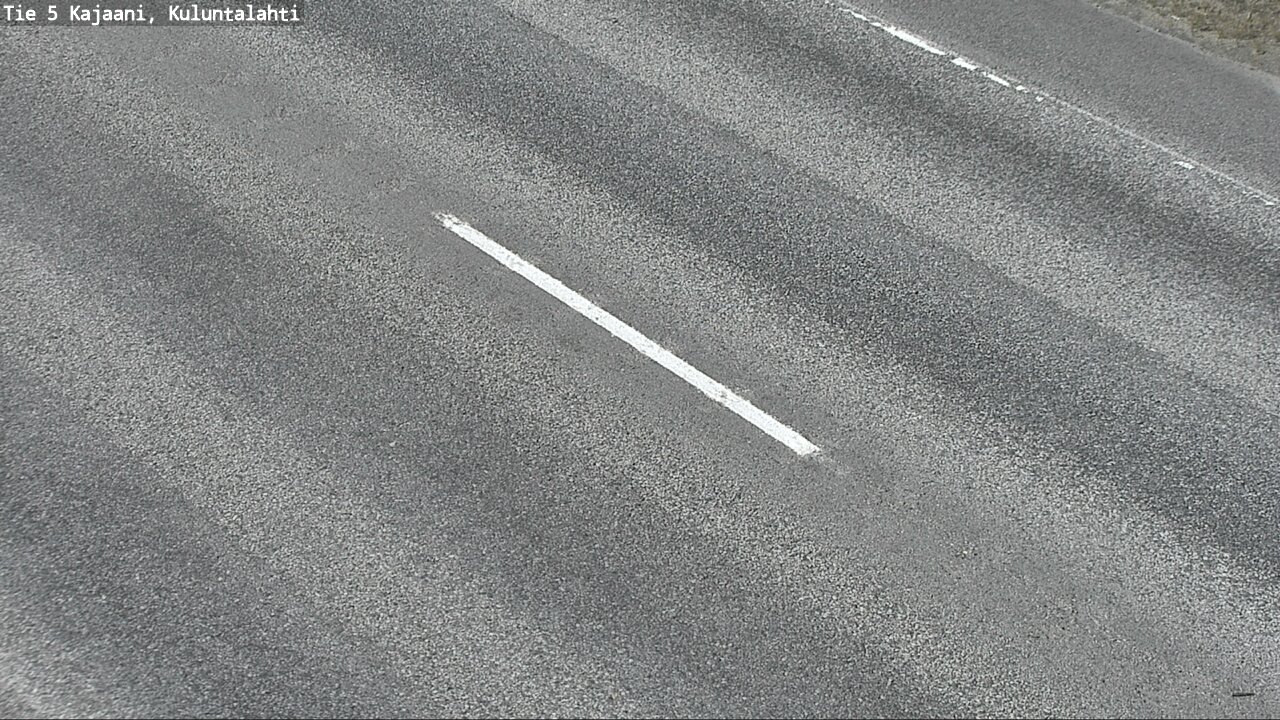 Weather Camera Image Väg 5 Kajaani, Kuluntalahti, Kajaani, Kainuu