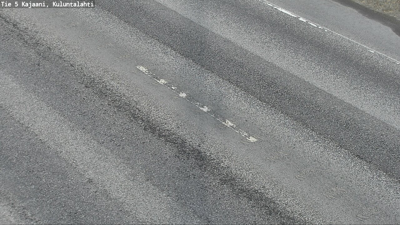 Weather Camera Image Väg 5 Kajaani, Kuluntalahti, Kajaani, Kainuu