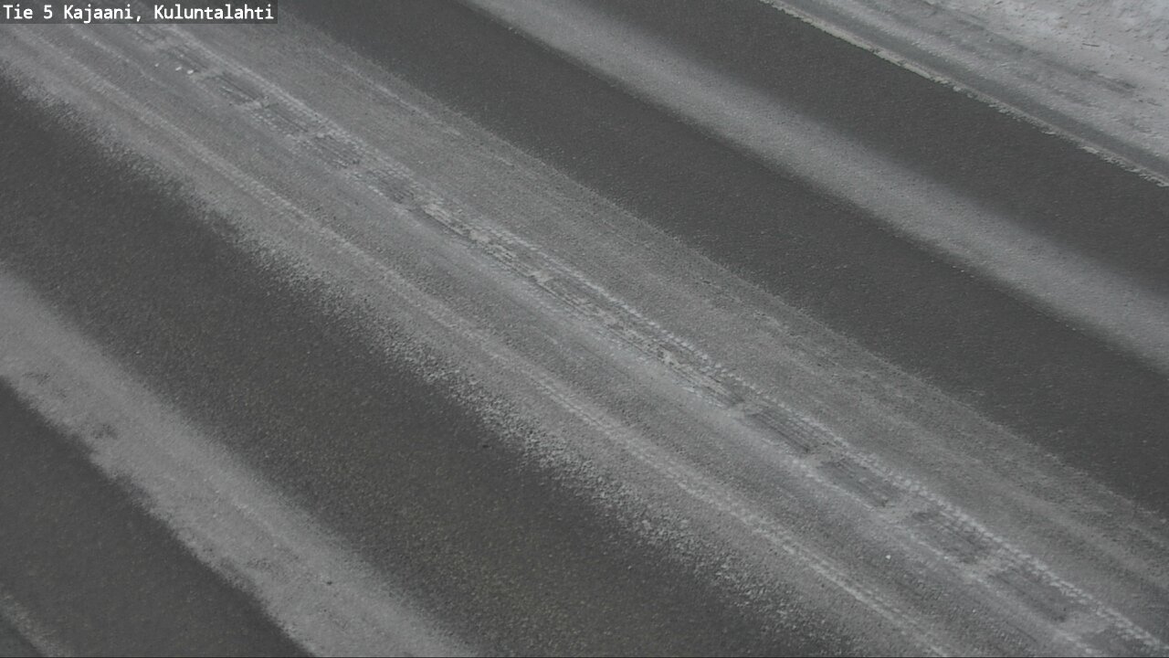 Weather Camera Image Väg 5 Kajaani, Kuluntalahti, Kajaani, Kainuu