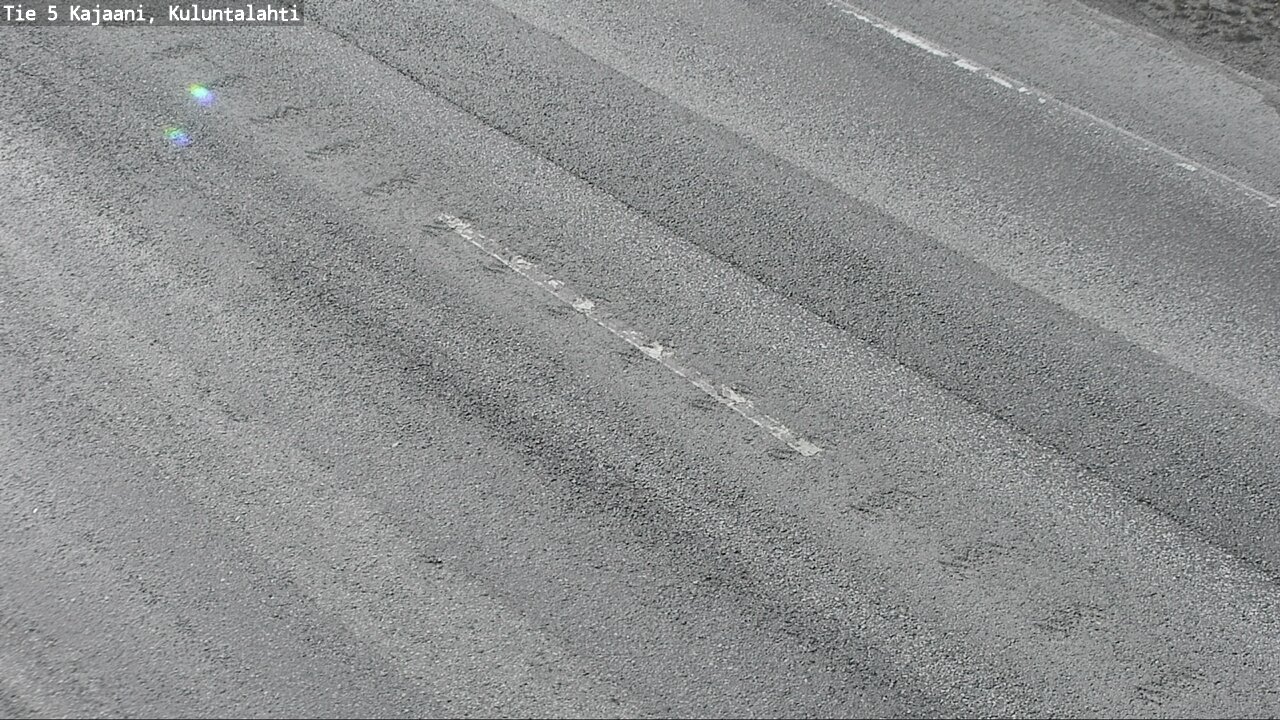 Weather Camera Image Väg 5 Kajaani, Kuluntalahti, Kajaani, Kainuu