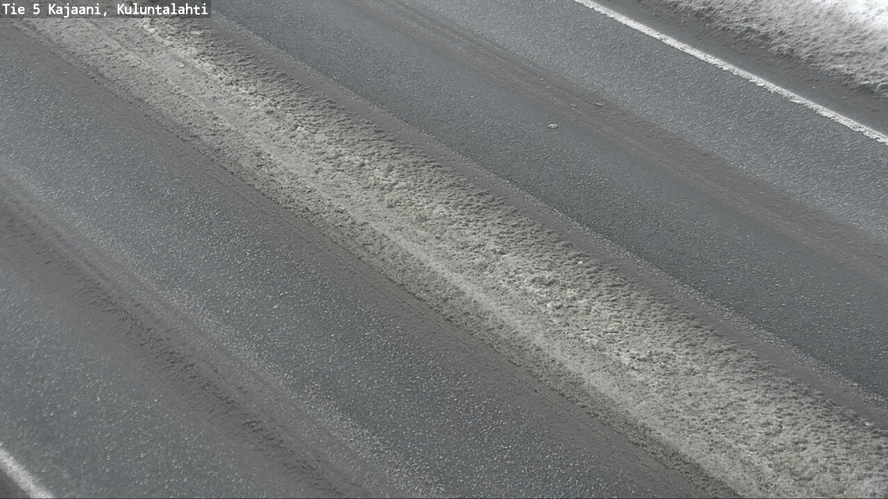 Weather Camera Image Väg 5 Kajaani, Kuluntalahti, Kajaani, Kainuu