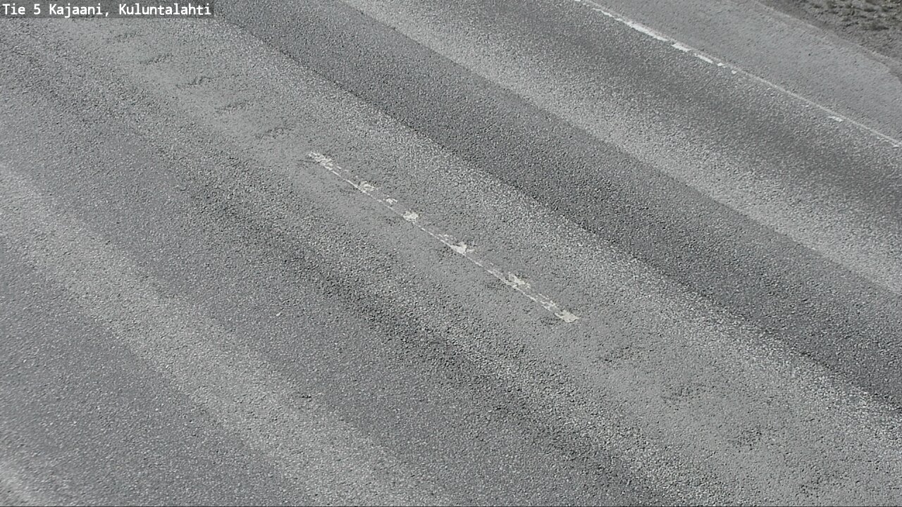 Weather Camera Image Väg 5 Kajaani, Kuluntalahti, Kajaani, Kainuu