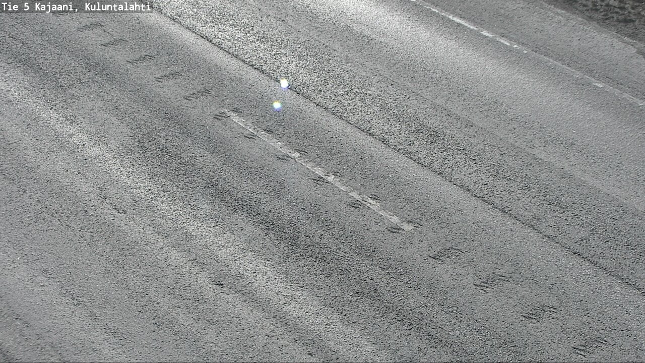 Weather Camera Image Väg 5 Kajaani, Kuluntalahti, Kajaani, Kainuu