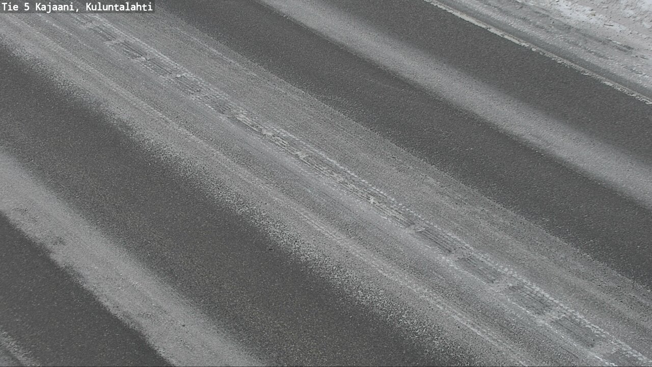 Weather Camera Image Väg 5 Kajaani, Kuluntalahti, Kajaani, Kainuu