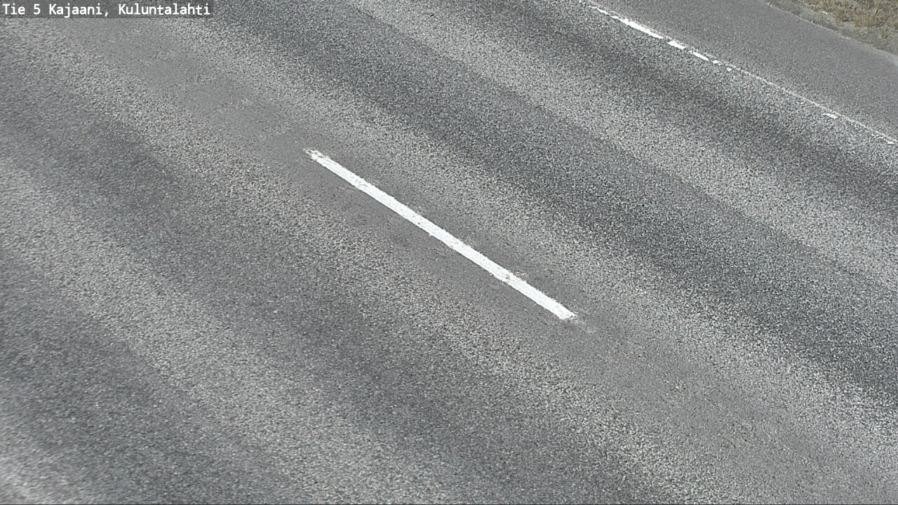 Weather Camera Image Väg 5 Kajaani, Kuluntalahti, Kajaani, Kainuu