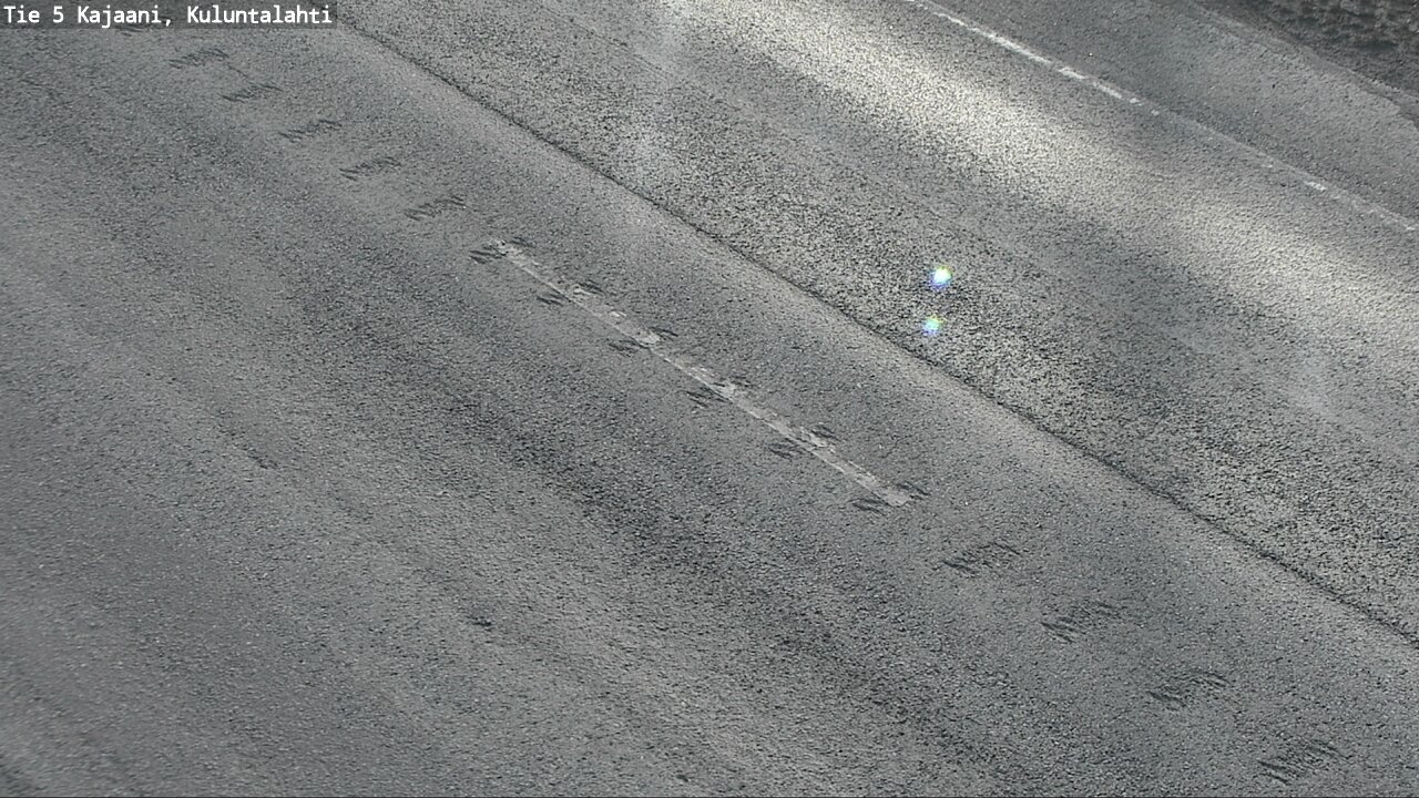 Weather Camera Image Väg 5 Kajaani, Kuluntalahti, Kajaani, Kainuu