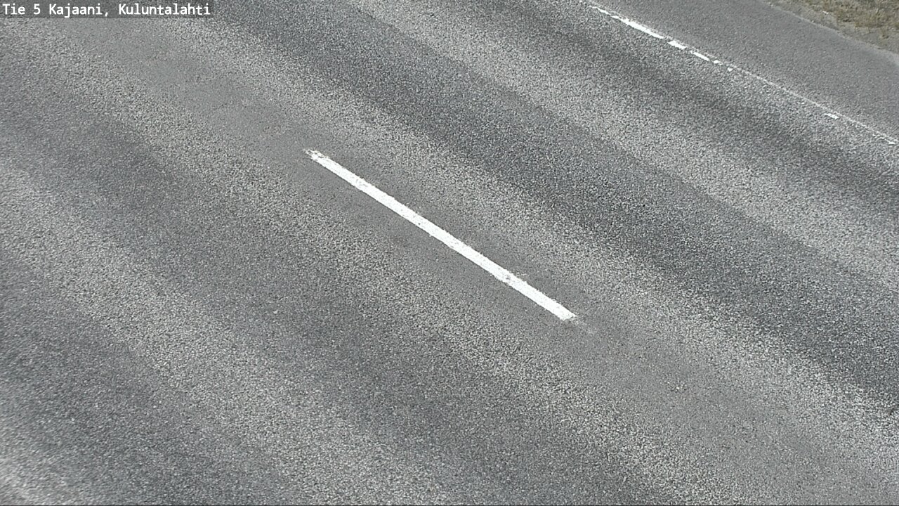 Weather Camera Image Väg 5 Kajaani, Kuluntalahti, Kajaani, Kainuu