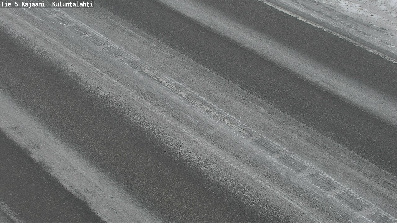 Weather Camera Image Väg 5 Kajaani, Kuluntalahti, Kajaani, Kainuu