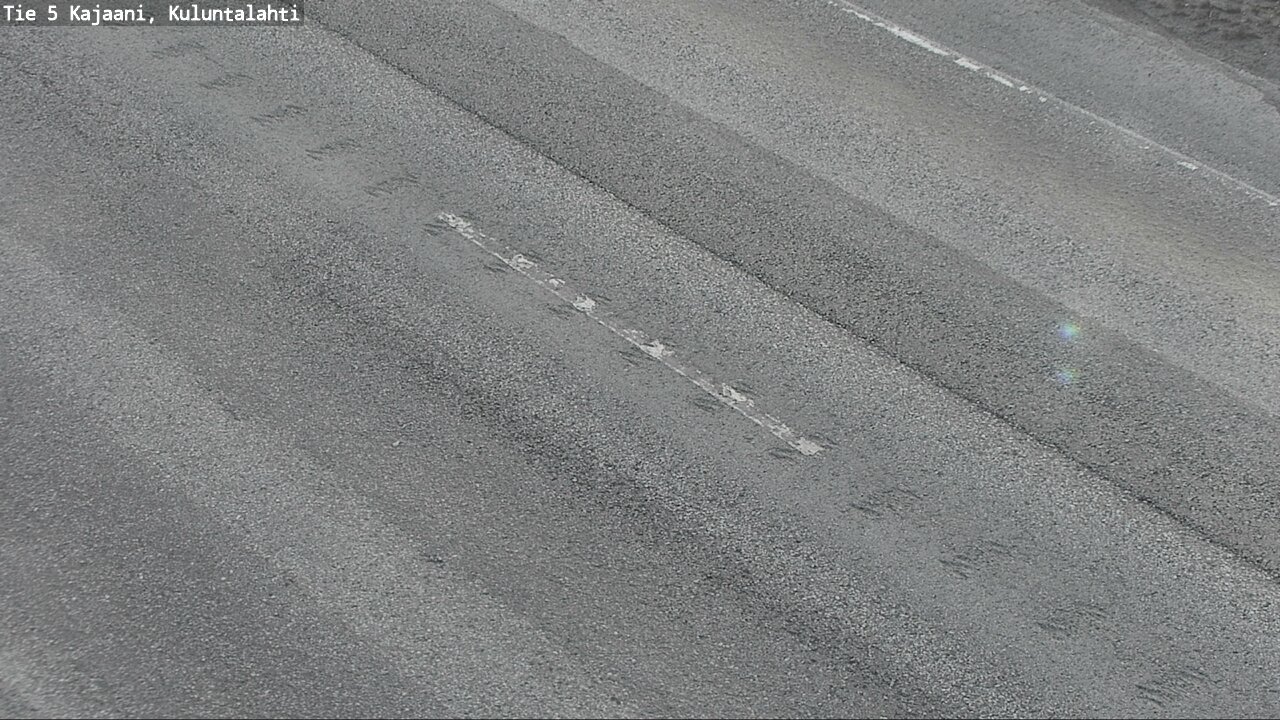 Weather Camera Image Väg 5 Kajaani, Kuluntalahti, Kajaani, Kainuu