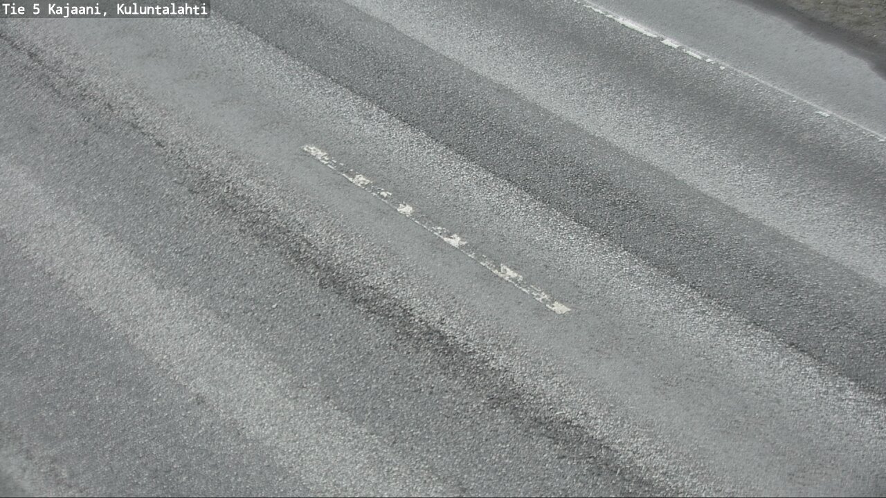 Weather Camera Image Väg 5 Kajaani, Kuluntalahti, Kajaani, Kainuu